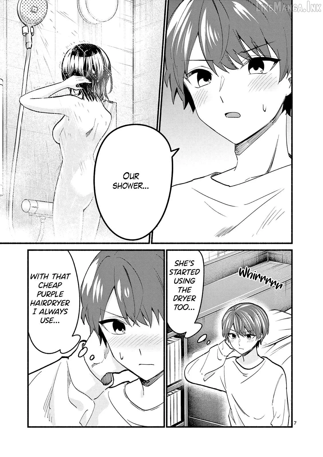 Shiotaiou no Sato-san ga Ore ni dake Amai Chapter 93 page 7