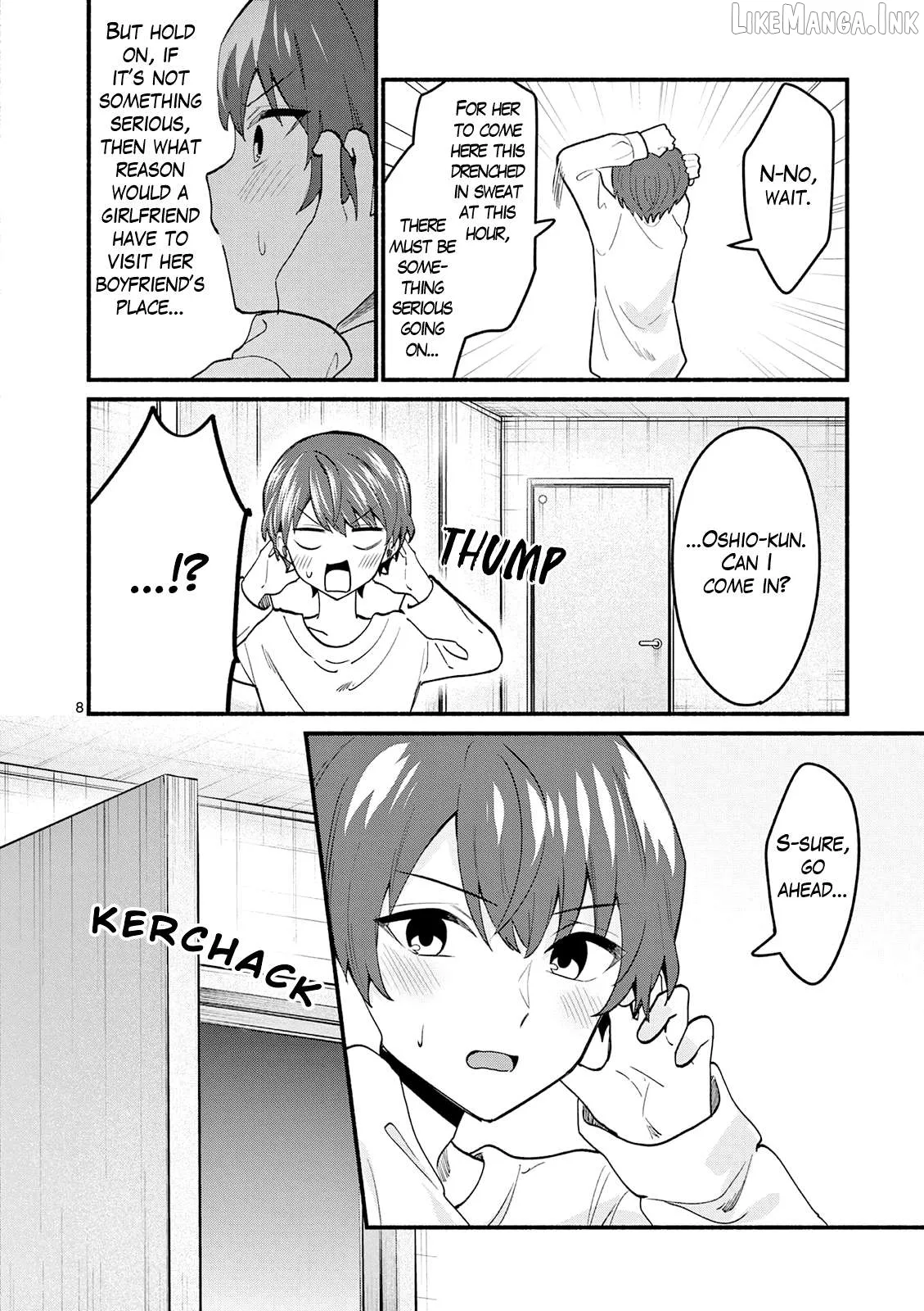 Shiotaiou no Sato-san ga Ore ni dake Amai Chapter 93 page 8