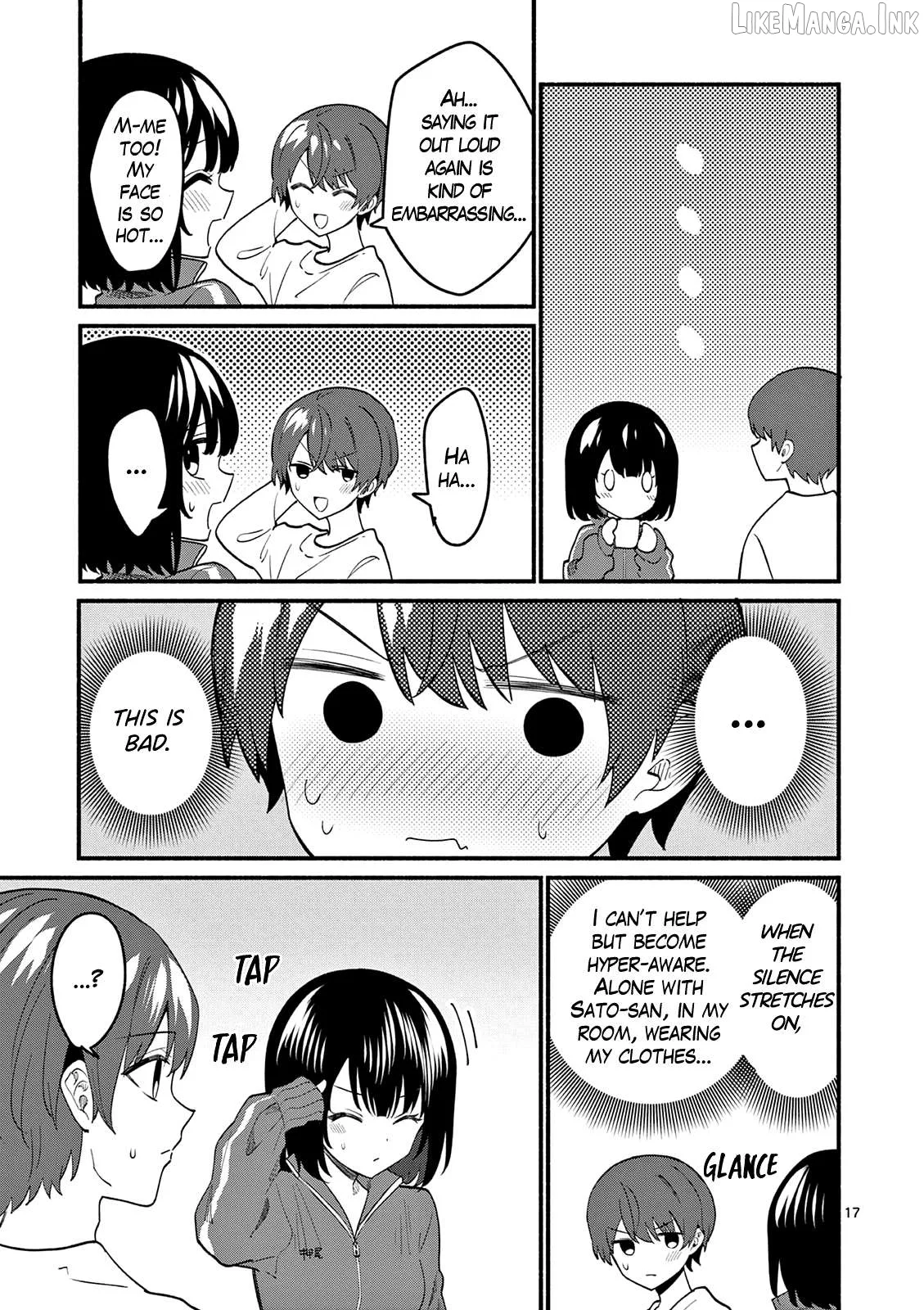 Shiotaiou no Sato-san ga Ore ni dake Amai Chapter 93 page 17
