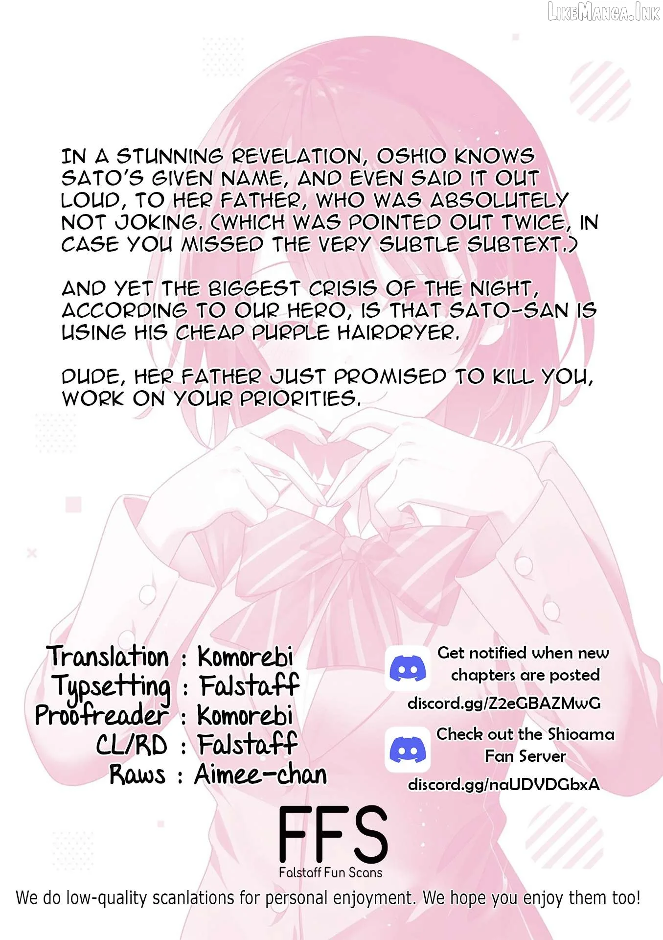 Shiotaiou no Sato-san ga Ore ni dake Amai Chapter 93 page 31