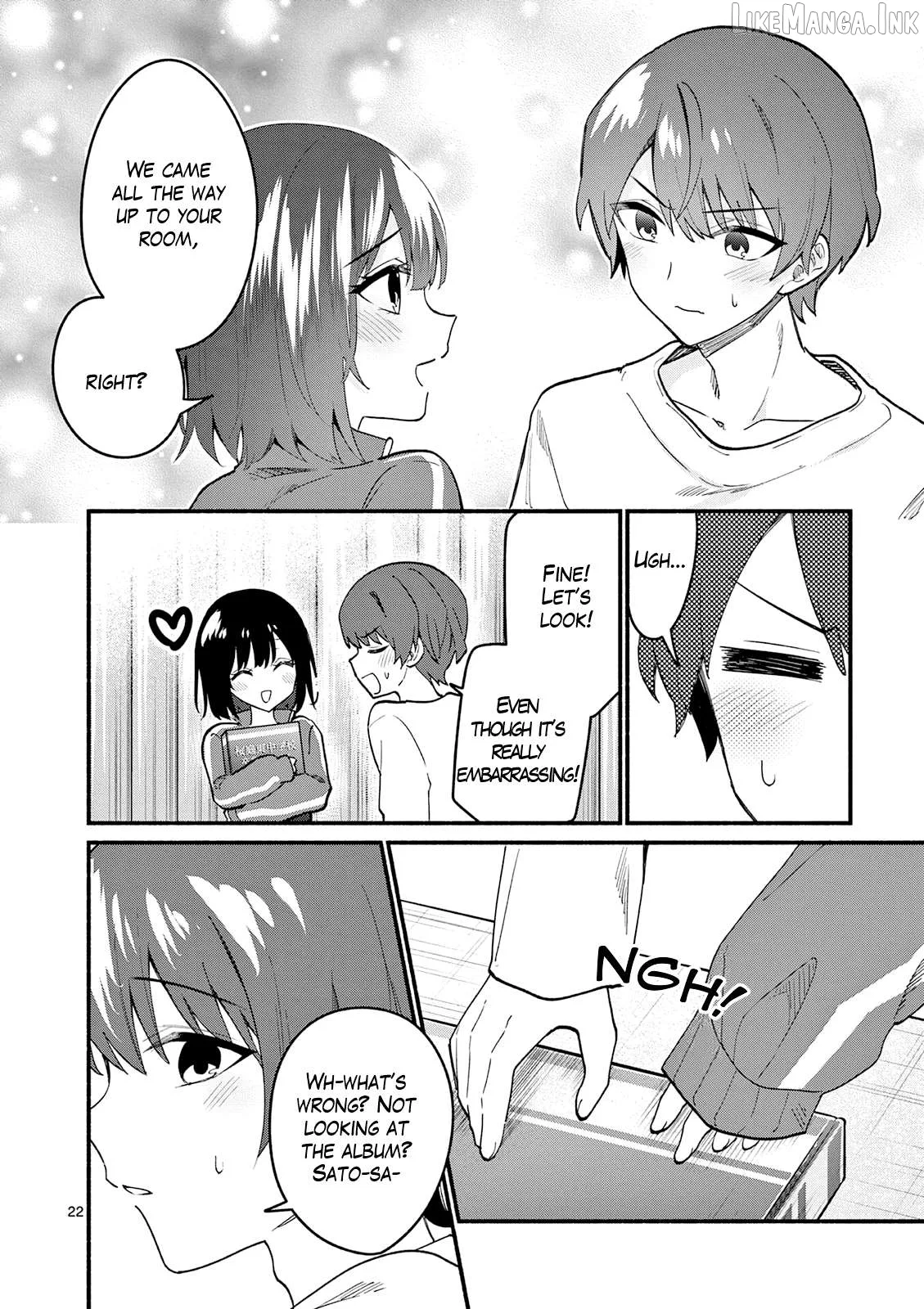 Shiotaiou no Sato-san ga Ore ni dake Amai Chapter 93 page 22