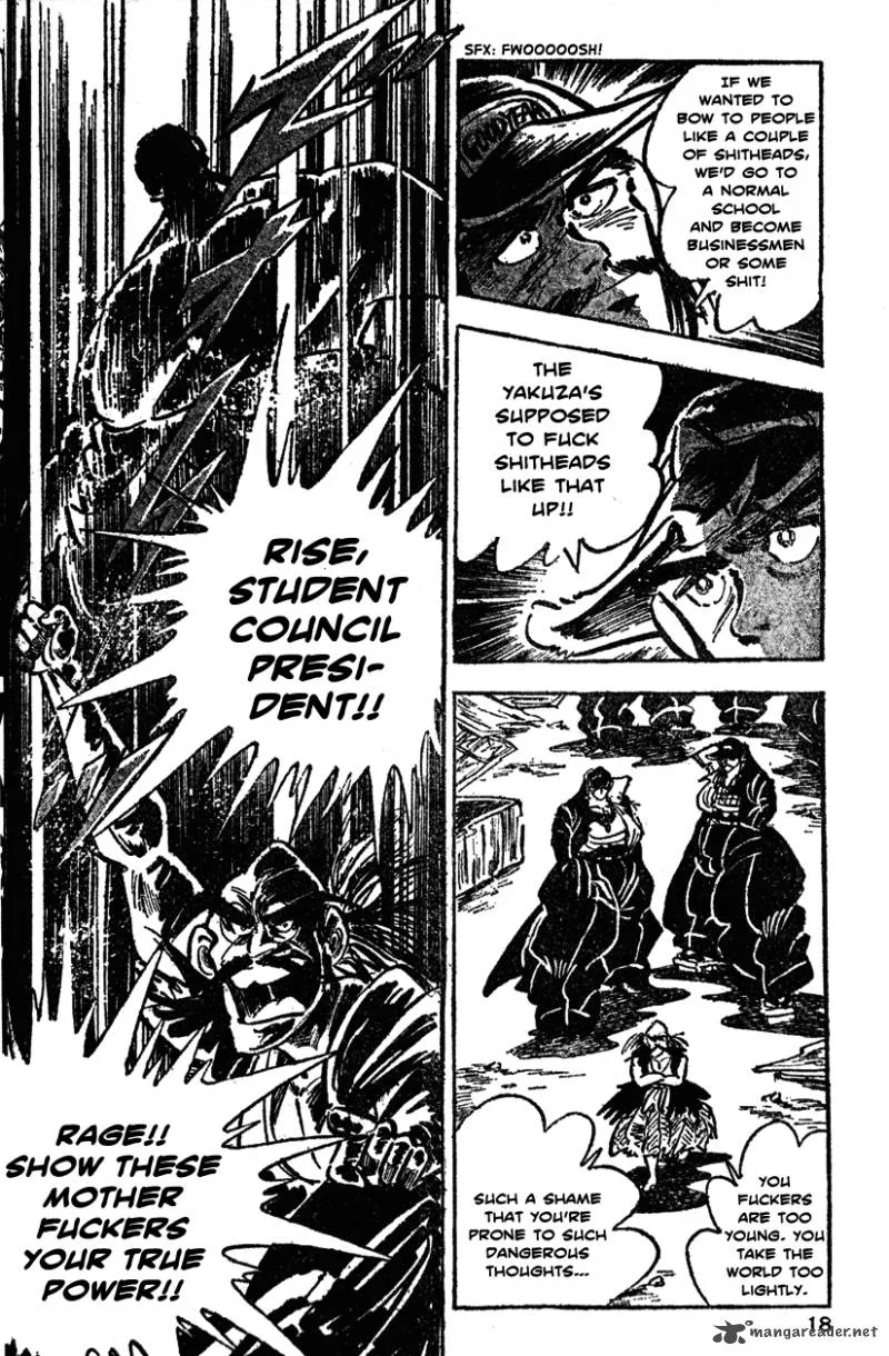 Shiritsu Kiwamemichi Koukou Chapter 20 page 19