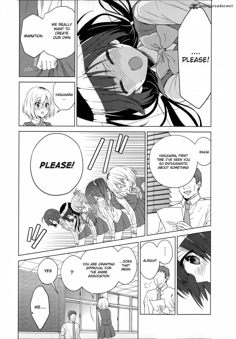 Shirobako: Ueyama Koukou Animation Doukoukai Chapter 1 page 35
