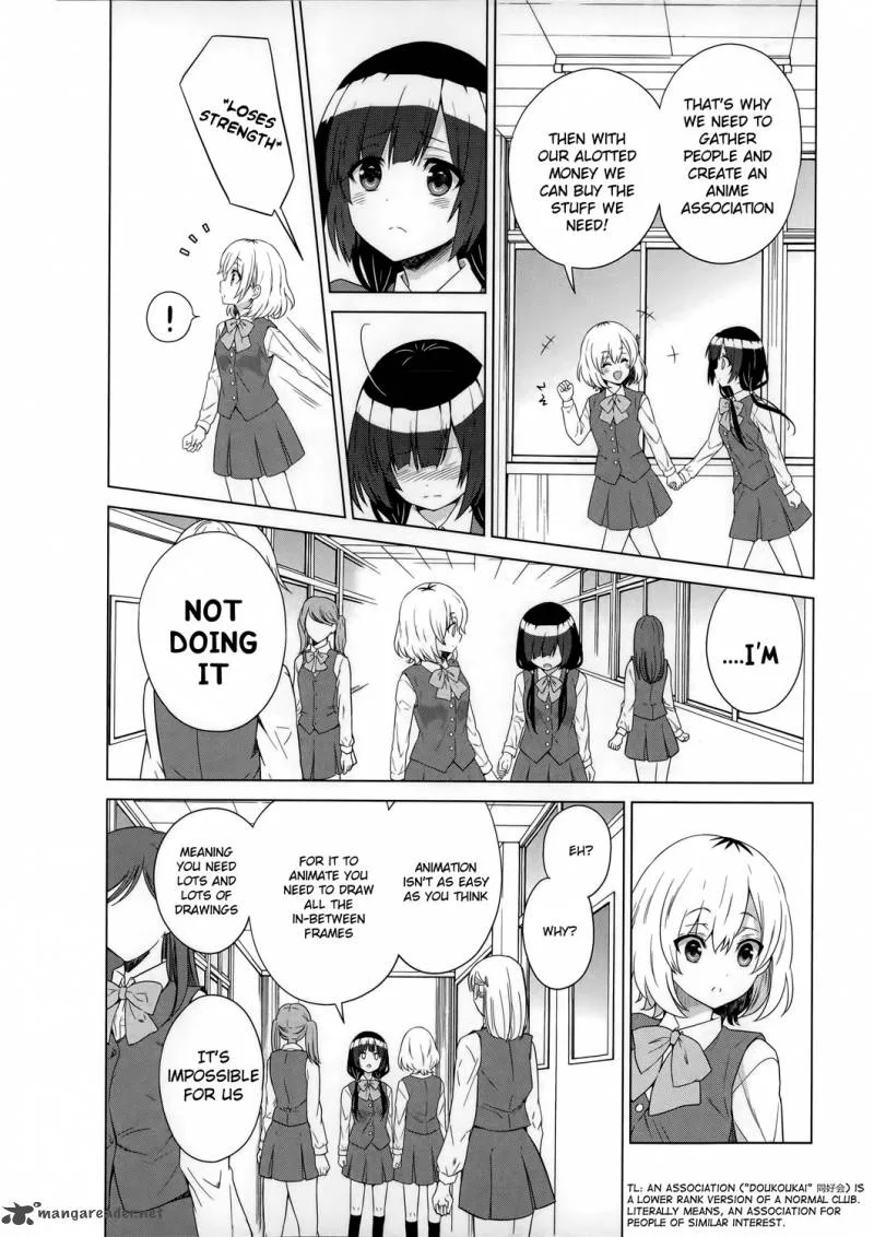 Shirobako: Ueyama Koukou Animation Doukoukai Chapter 1 page 18