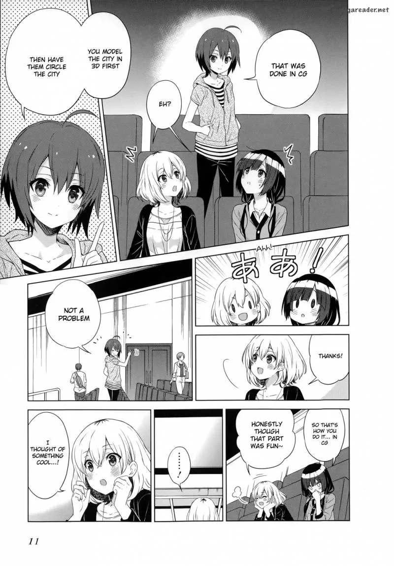 Shirobako: Ueyama Koukou Animation Doukoukai Chapter 1 page 15
