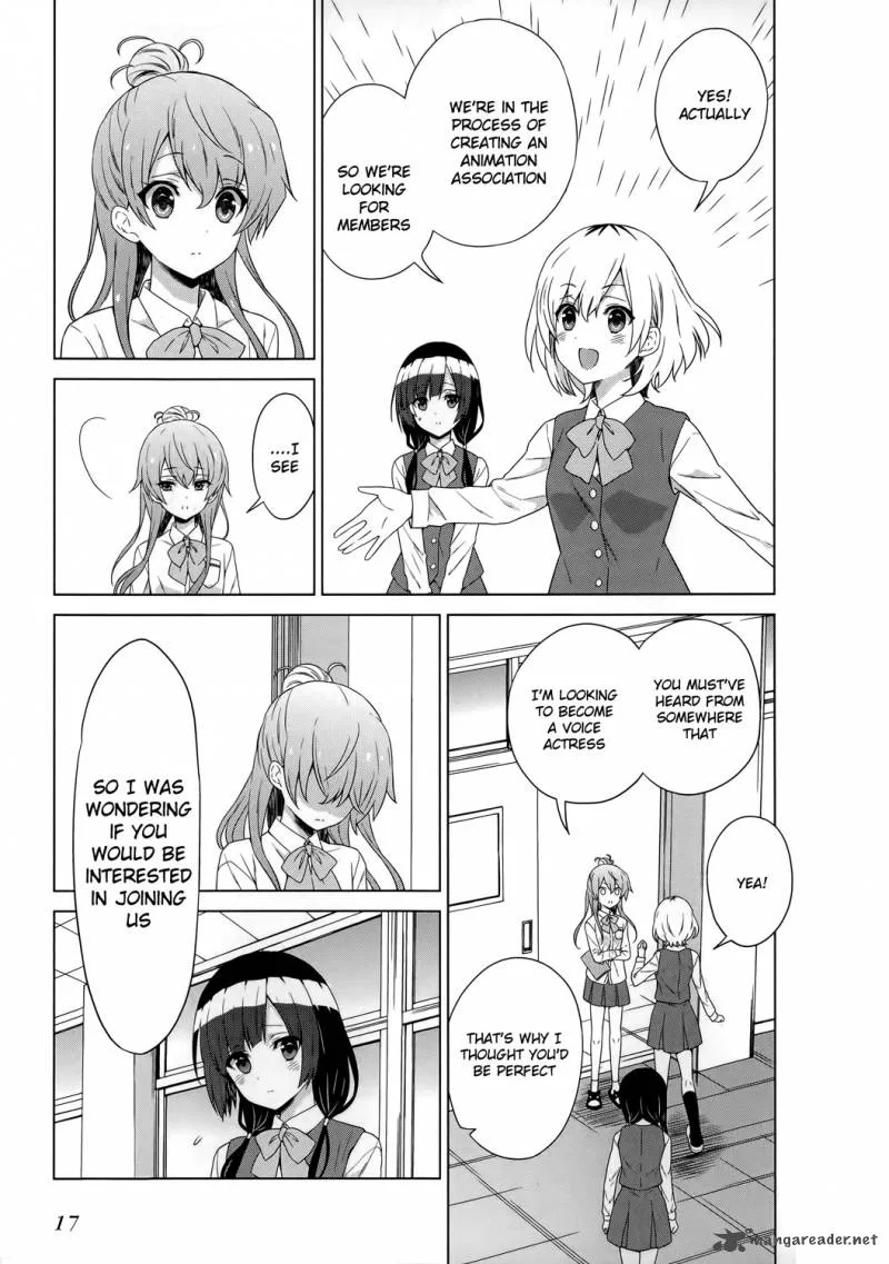 Shirobako: Ueyama Koukou Animation Doukoukai Chapter 1 page 21