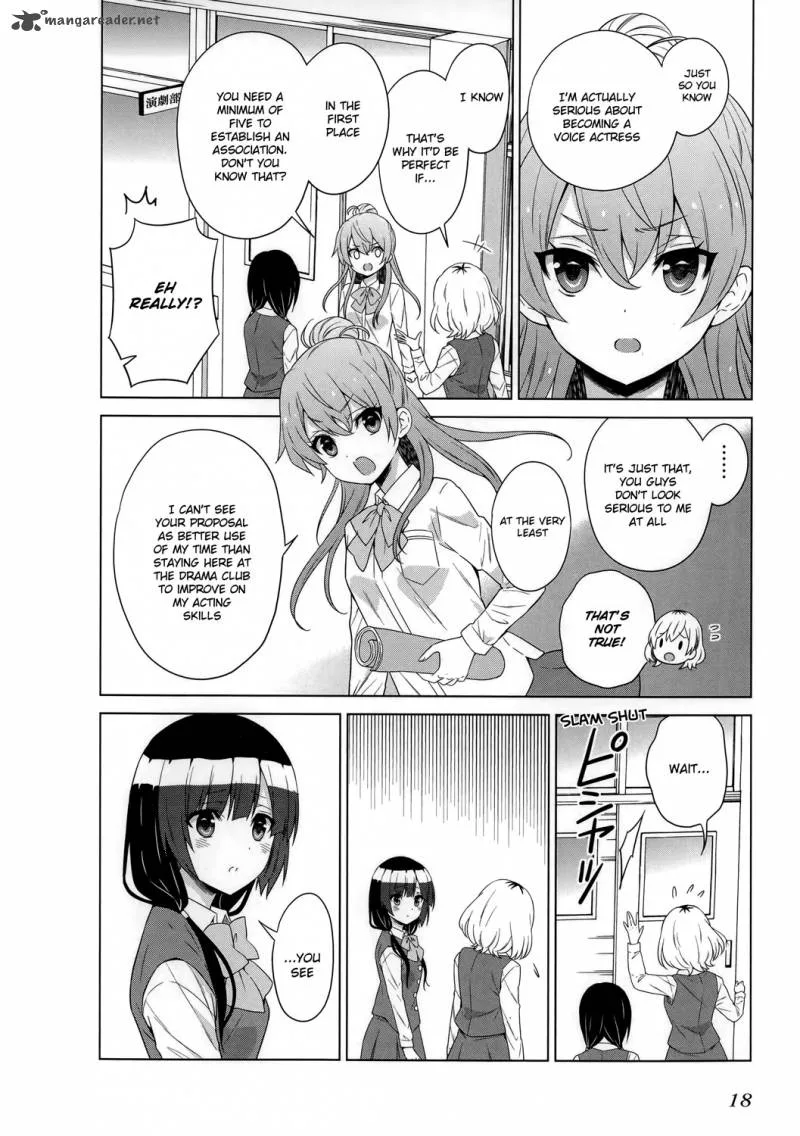 Shirobako: Ueyama Koukou Animation Doukoukai Chapter 1 page 22