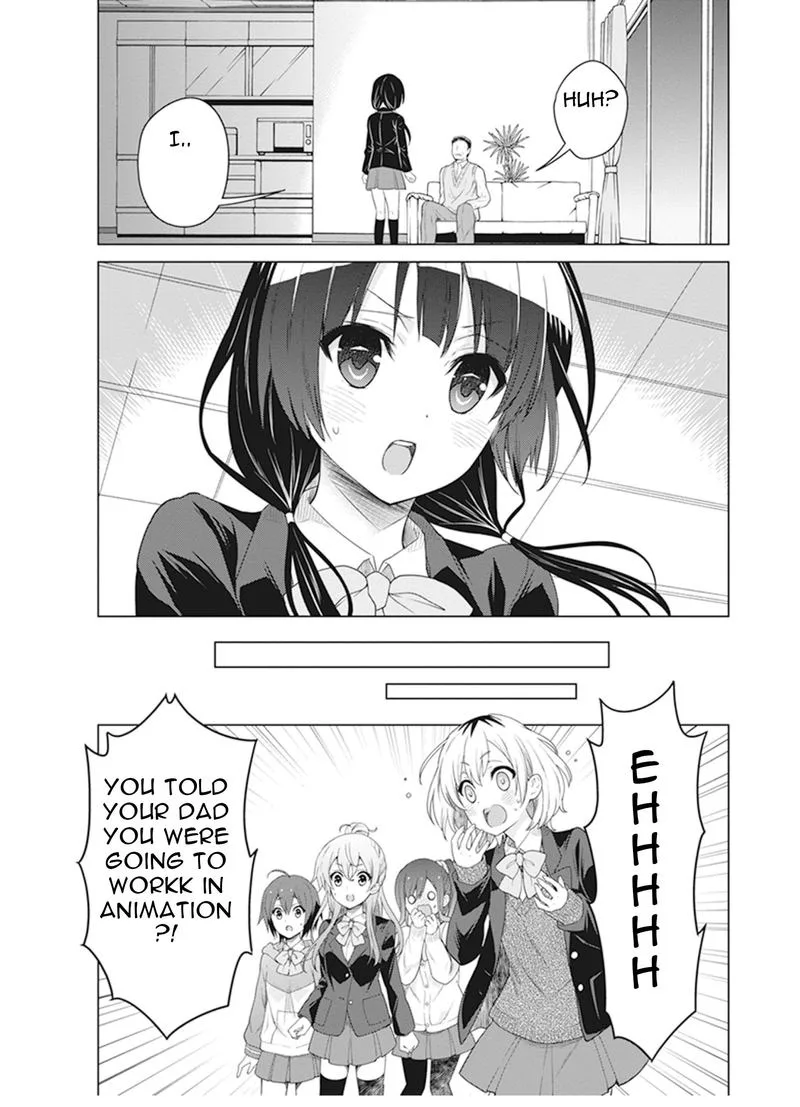 Shirobako: Ueyama Koukou Animation Doukoukai Chapter 3 page 28
