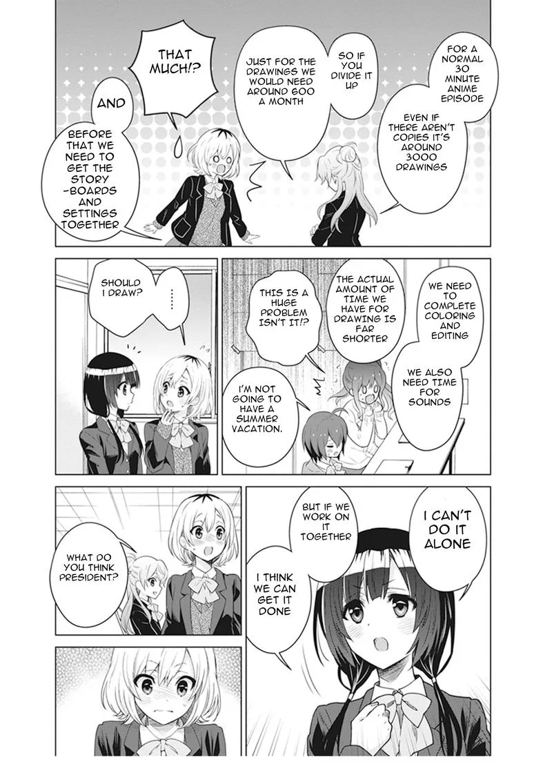 Shirobako: Ueyama Koukou Animation Doukoukai Chapter 3 page 6