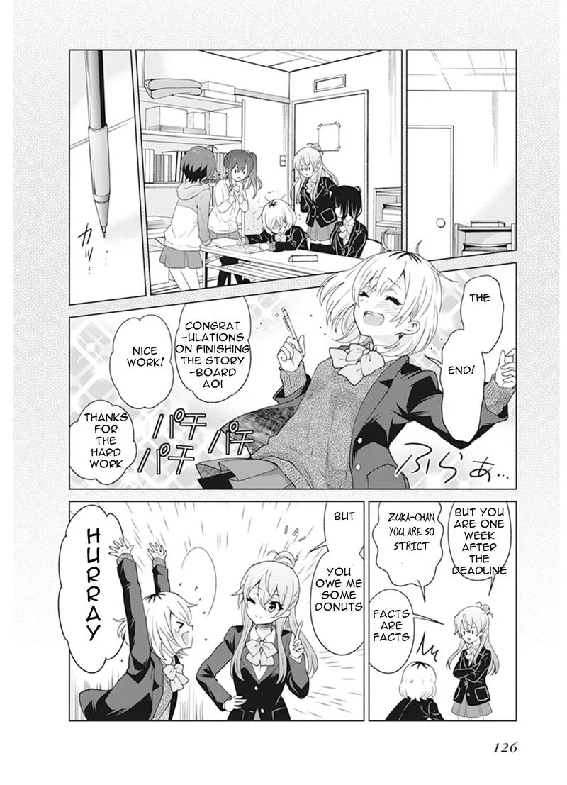 Shirobako: Ueyama Koukou Animation Doukoukai Chapter 4 page 16