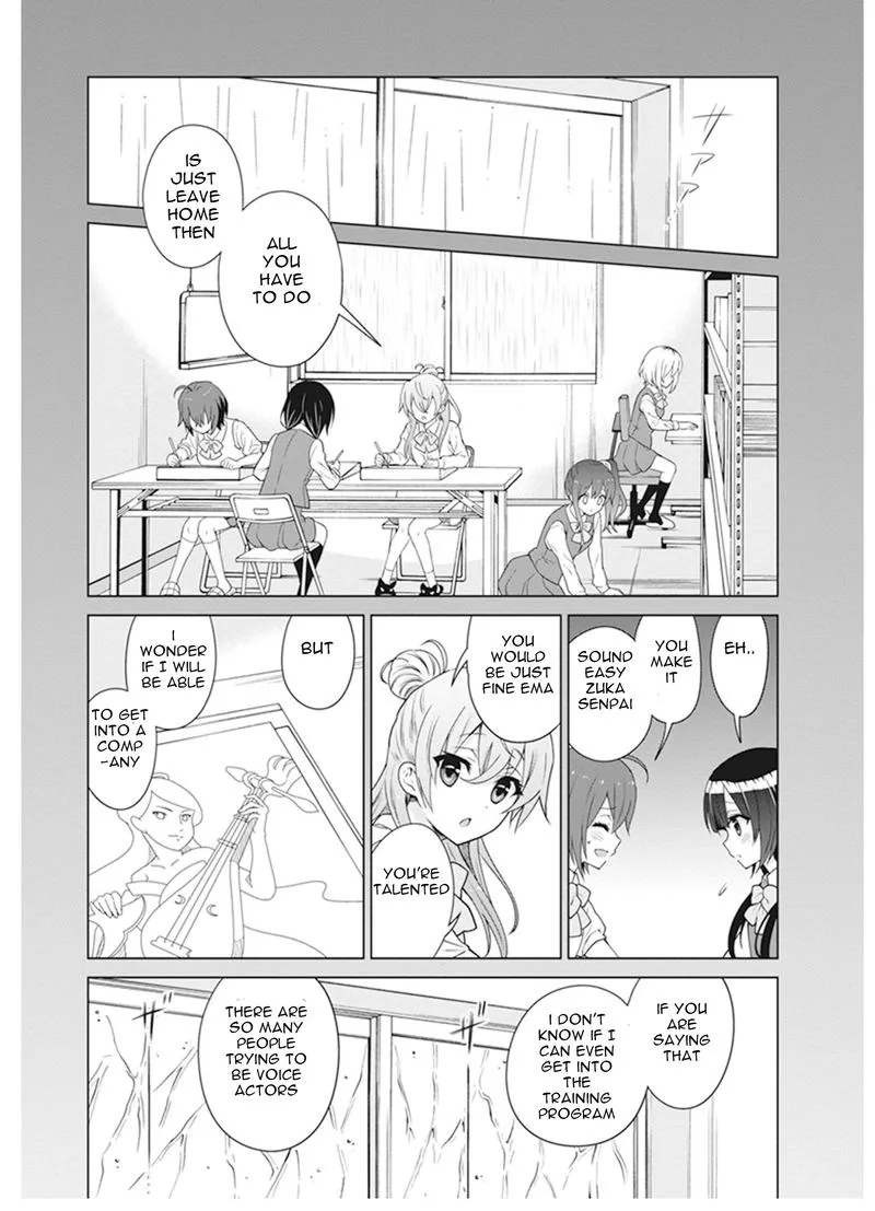 Shirobako: Ueyama Koukou Animation Doukoukai Chapter 4 page 17