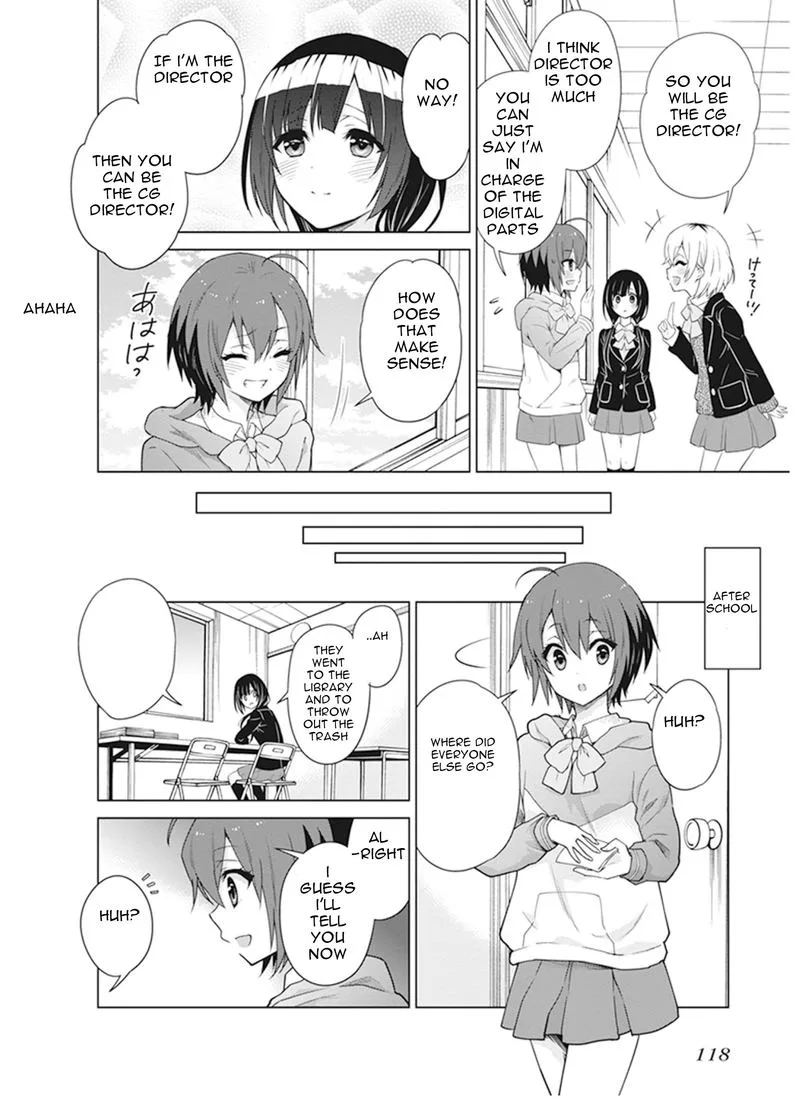 Shirobako: Ueyama Koukou Animation Doukoukai Chapter 4 page 8