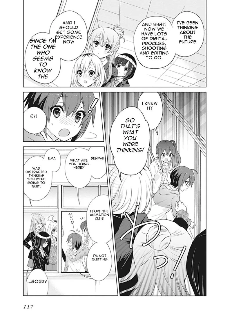 Shirobako: Ueyama Koukou Animation Doukoukai Chapter 4 page 7