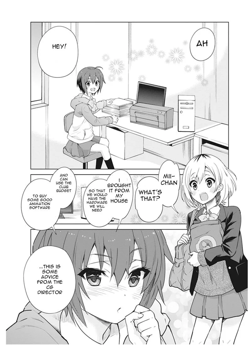 Shirobako: Ueyama Koukou Animation Doukoukai Chapter 4 page 14