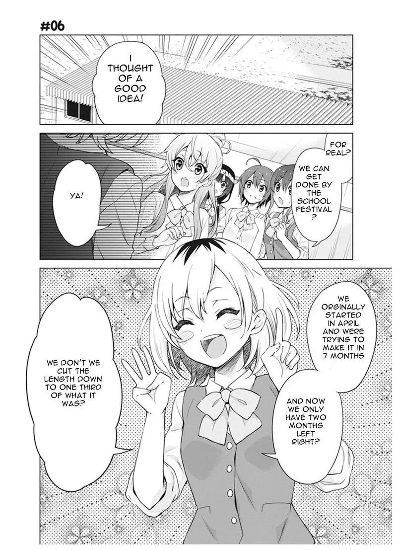 Shirobako: Ueyama Koukou Animation Doukoukai Chapter 6 page 1