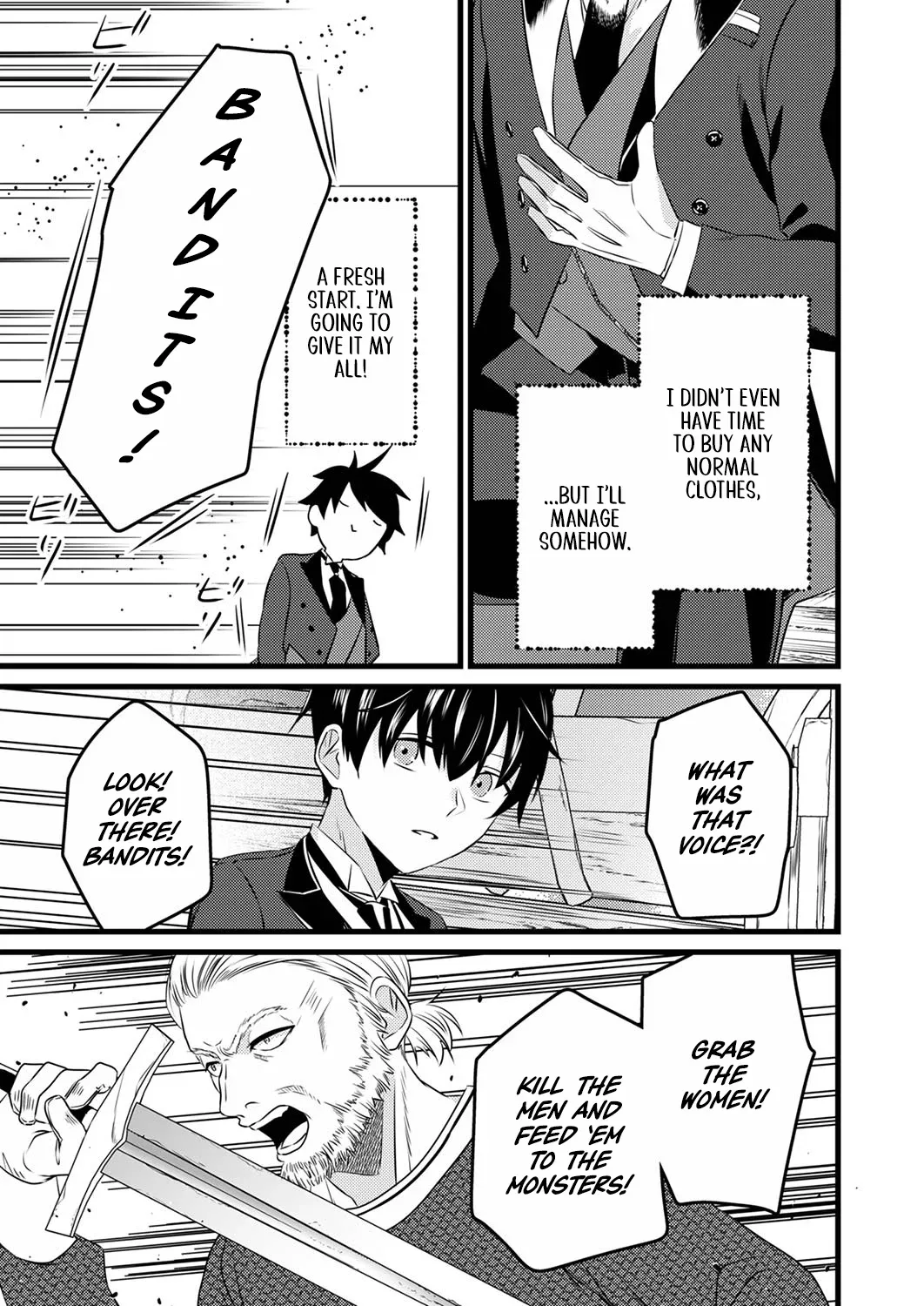 Shitsuji Desu ga Nanika? ~Osananajimi no Power Harassment Koujo to Zetsuen Shitara, Ringoku no Himawari Oujo ni Hirowareta node Kono Mi wo Sasagemasu~ Chapter 1 page 14