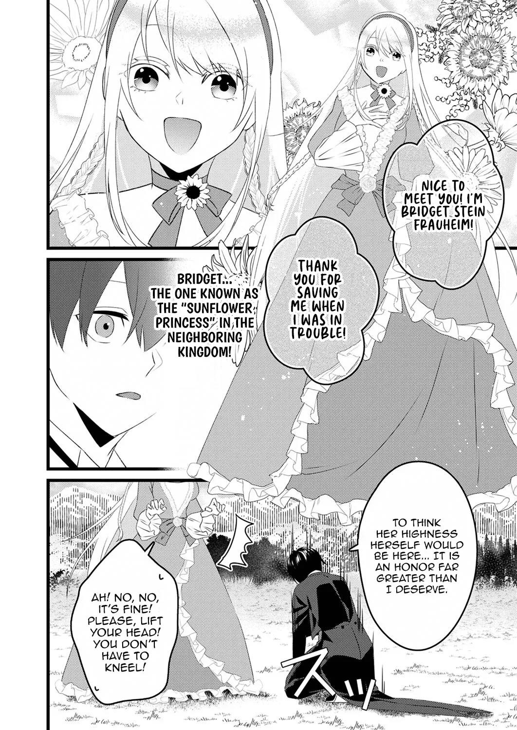 Shitsuji Desu ga Nanika? ~Osananajimi no Power Harassment Koujo to Zetsuen Shitara, Ringoku no Himawari Oujo ni Hirowareta node Kono Mi wo Sasagemasu~ Chapter 1 page 24