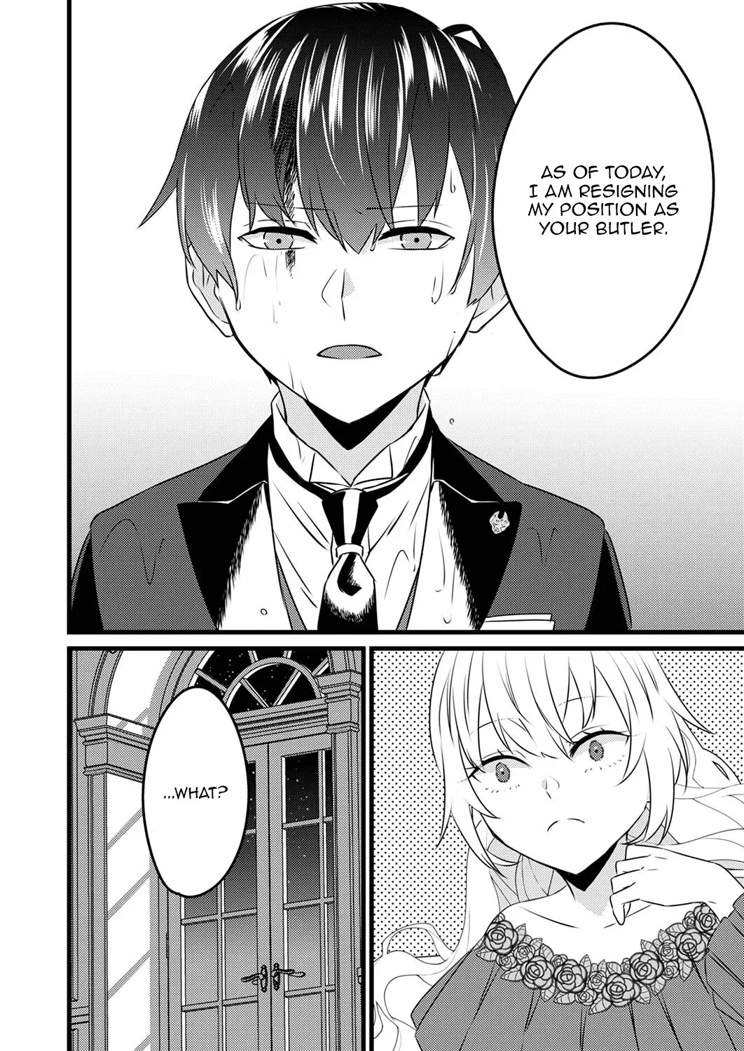 Shitsuji Desu ga Nanika? ~Osananajimi no Power Harassment Koujo to Zetsuen Shitara, Ringoku no Himawari Oujo ni Hirowareta node Kono Mi wo Sasagemasu~ Chapter 1 page 11