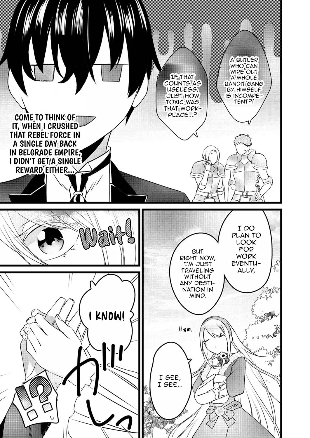 Shitsuji Desu ga Nanika? ~Osananajimi no Power Harassment Koujo to Zetsuen Shitara, Ringoku no Himawari Oujo ni Hirowareta node Kono Mi wo Sasagemasu~ Chapter 1 page 27