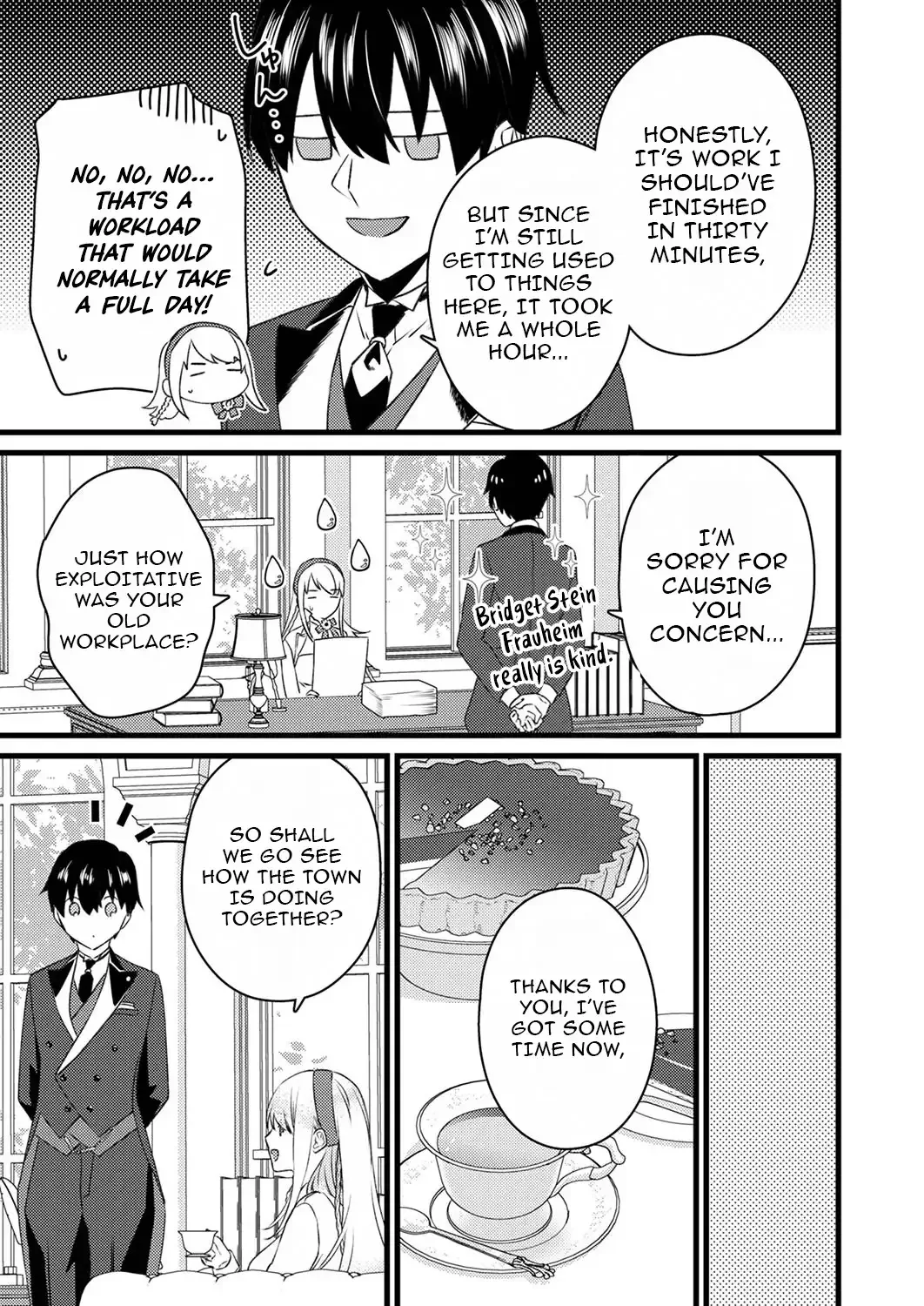 Shitsuji Desu ga Nanika? ~Osananajimi no Power Harassment Koujo to Zetsuen Shitara, Ringoku no Himawari Oujo ni Hirowareta node Kono Mi wo Sasagemasu~ Chapter 2 page 14