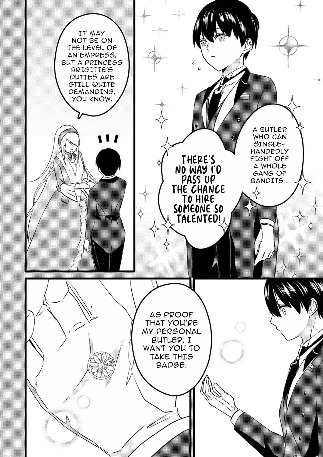 Shitsuji Desu ga Nanika? ~Osananajimi no Power Harassment Koujo to Zetsuen Shitara, Ringoku no Himawari Oujo ni Hirowareta node Kono Mi wo Sasagemasu~ Chapter 2 page 11