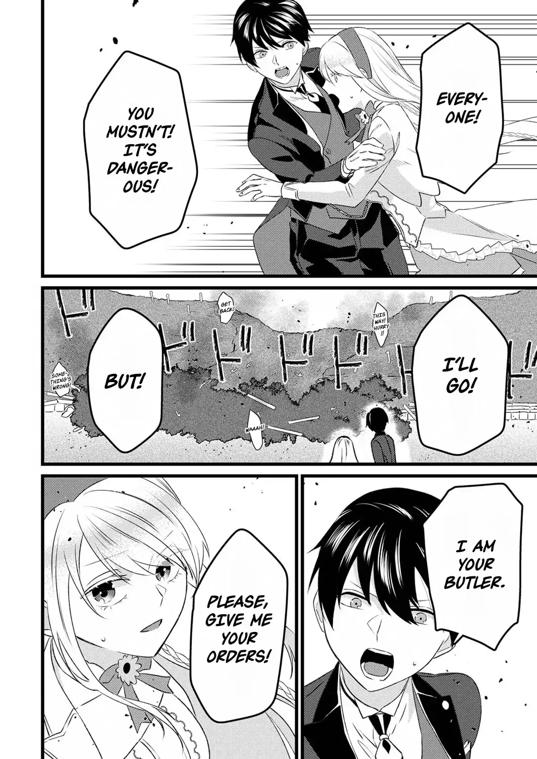 Shitsuji Desu ga Nanika? ~Osananajimi no Power Harassment Koujo to Zetsuen Shitara, Ringoku no Himawari Oujo ni Hirowareta node Kono Mi wo Sasagemasu~ Chapter 2 page 23
