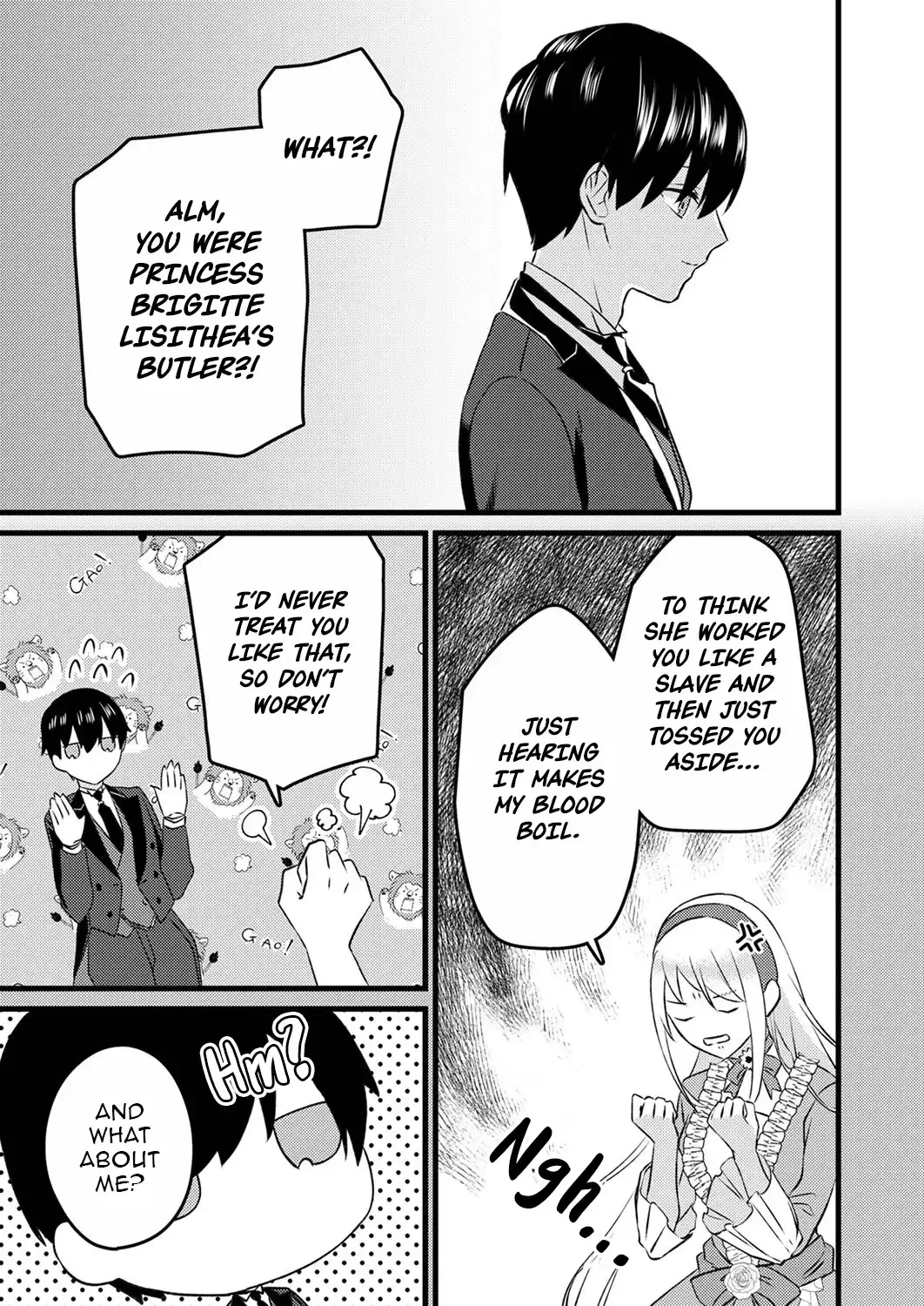 Shitsuji Desu ga Nanika? ~Osananajimi no Power Harassment Koujo to Zetsuen Shitara, Ringoku no Himawari Oujo ni Hirowareta node Kono Mi wo Sasagemasu~ Chapter 2 page 10