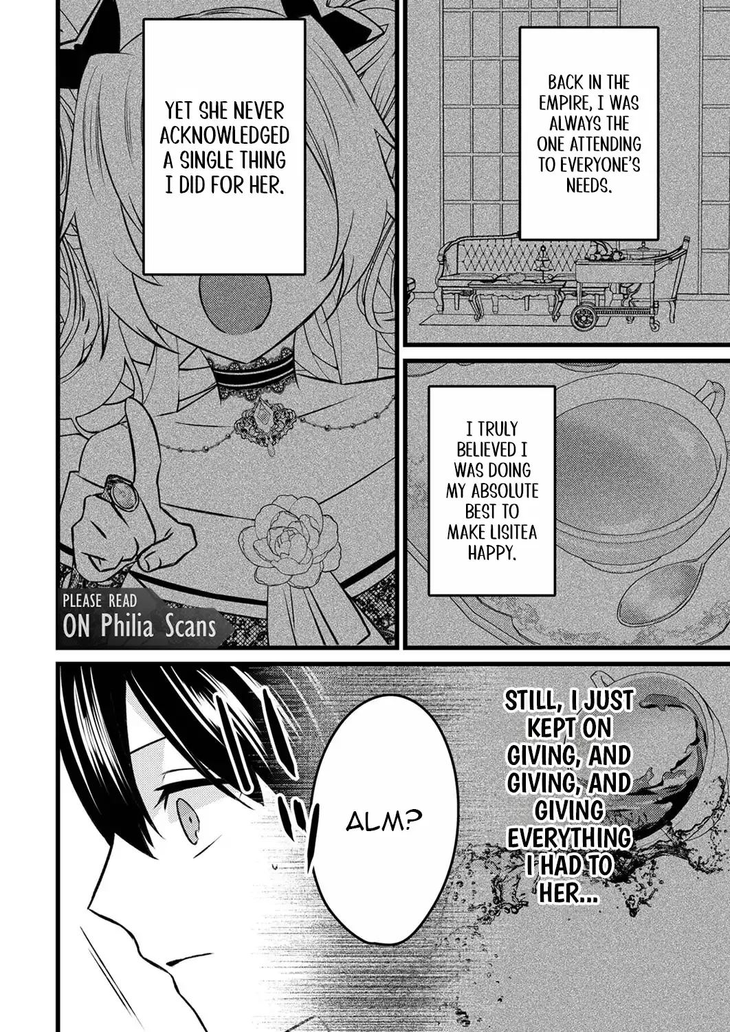 Shitsuji Desu ga Nanika? ~Osananajimi no Power Harassment Koujo to Zetsuen Shitara, Ringoku no Himawari Oujo ni Hirowareta node Kono Mi wo Sasagemasu~ Chapter 2 page 5