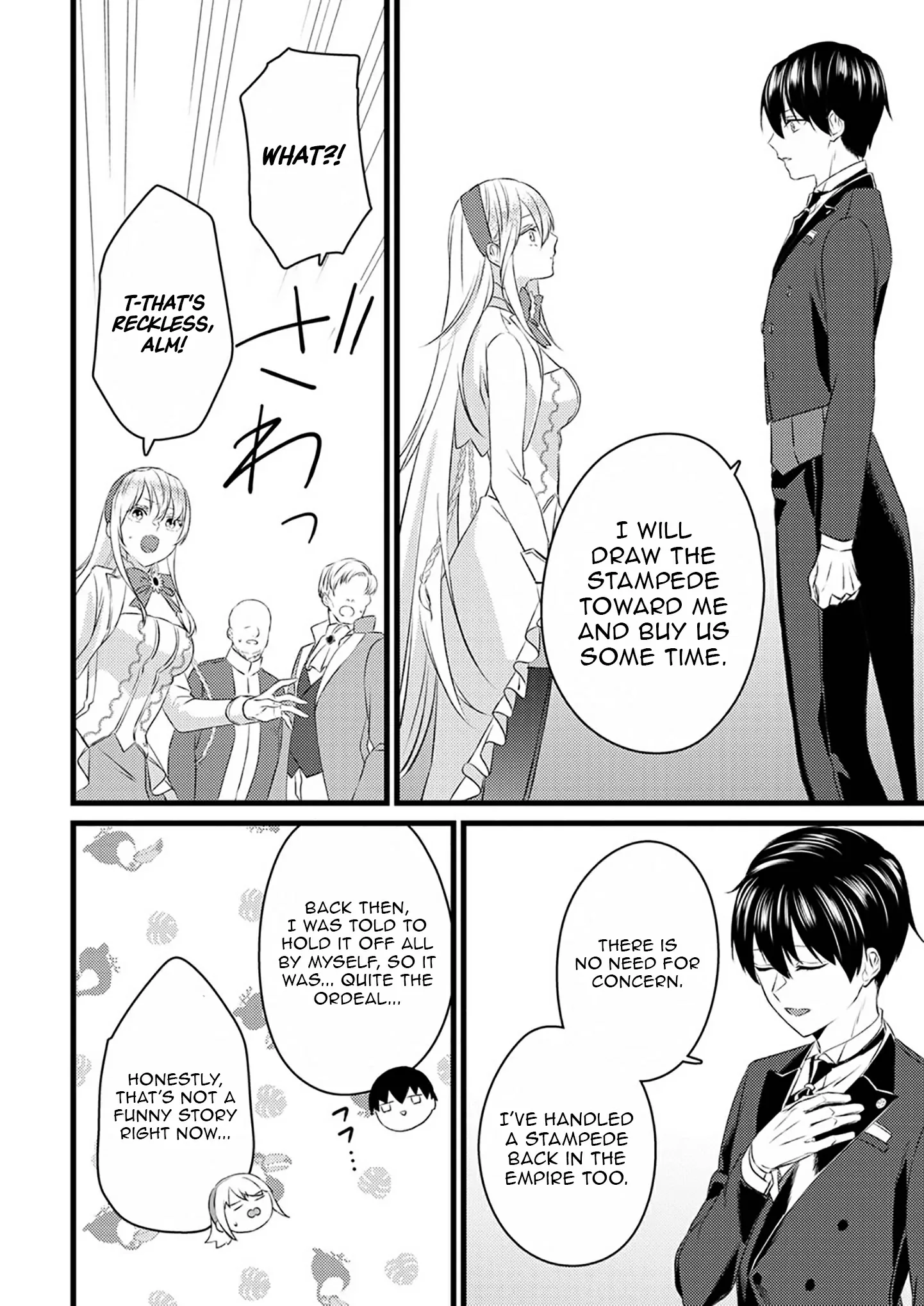 Shitsuji Desu ga Nanika? ~Osananajimi no Power Harassment Koujo to Zetsuen Shitara, Ringoku no Himawari Oujo ni Hirowareta node Kono Mi wo Sasagemasu~ Chapter 4 page 8