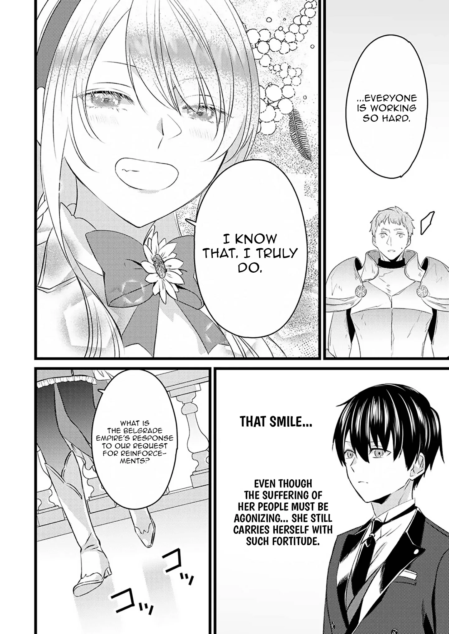 Shitsuji Desu ga Nanika? ~Osananajimi no Power Harassment Koujo to Zetsuen Shitara, Ringoku no Himawari Oujo ni Hirowareta node Kono Mi wo Sasagemasu~ Chapter 4 page 6