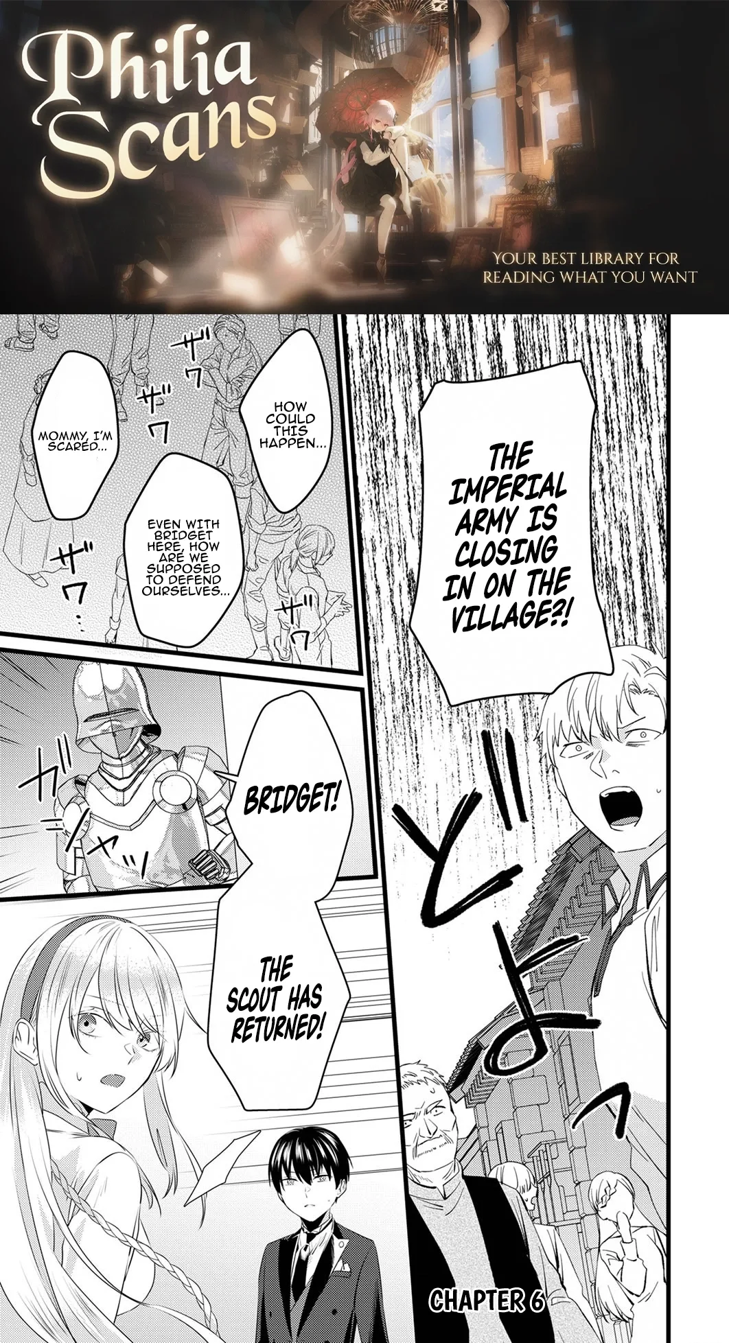 Shitsuji Desu ga Nanika? ~Osananajimi no Power Harassment Koujo to Zetsuen Shitara, Ringoku no Himawari Oujo ni Hirowareta node Kono Mi wo Sasagemasu~ Chapter 6 page 1