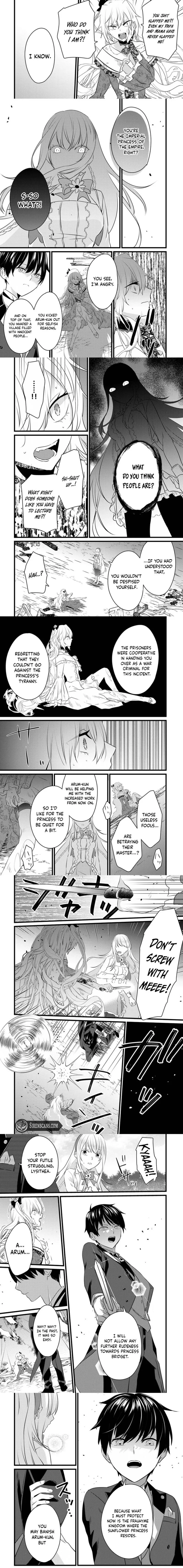 Shitsuji Desu ga Nanika? ~Osananajimi no Power Harassment Koujo to Zetsuen Shitara, Ringoku no Himawari Oujo ni Hirowareta node Kono Mi wo Sasagemasu~ Chapter 8 page 2