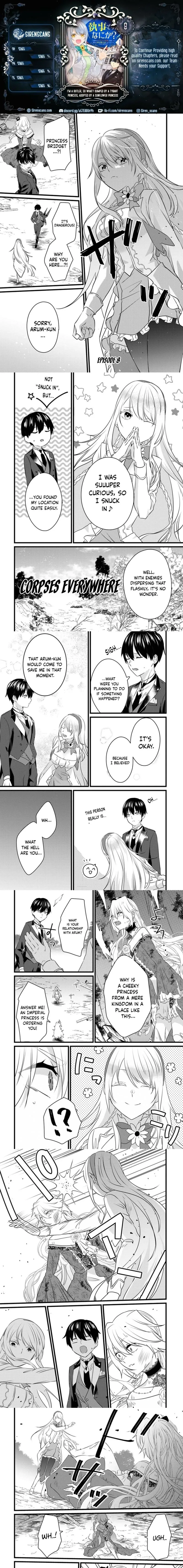 Shitsuji Desu ga Nanika? ~Osananajimi no Power Harassment Koujo to Zetsuen Shitara, Ringoku no Himawari Oujo ni Hirowareta node Kono Mi wo Sasagemasu~ Chapter 8 page 1