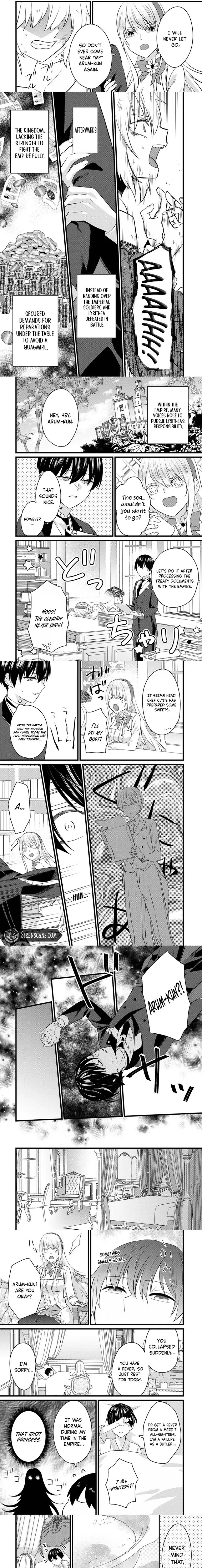 Shitsuji Desu ga Nanika? ~Osananajimi no Power Harassment Koujo to Zetsuen Shitara, Ringoku no Himawari Oujo ni Hirowareta node Kono Mi wo Sasagemasu~ Chapter 8 page 3