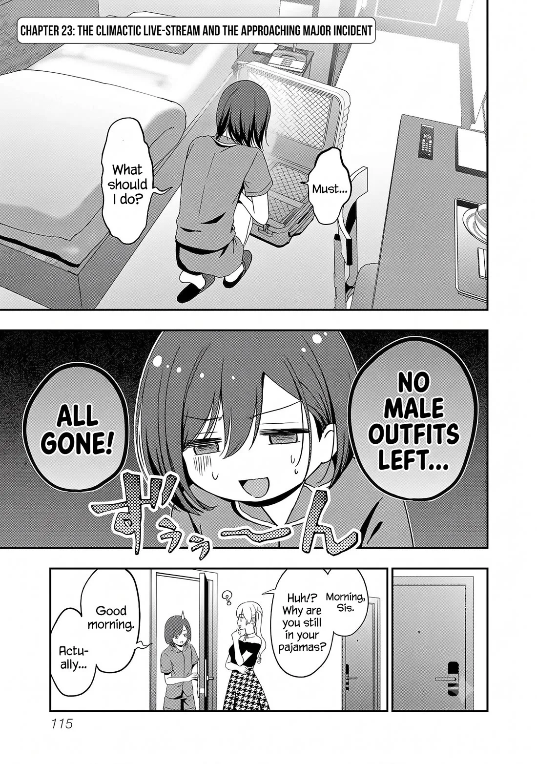 Shitsurenshita node Vtuber Hajimetara Toshiue no Onee-san ni Motemashita Chapter 23 page 1