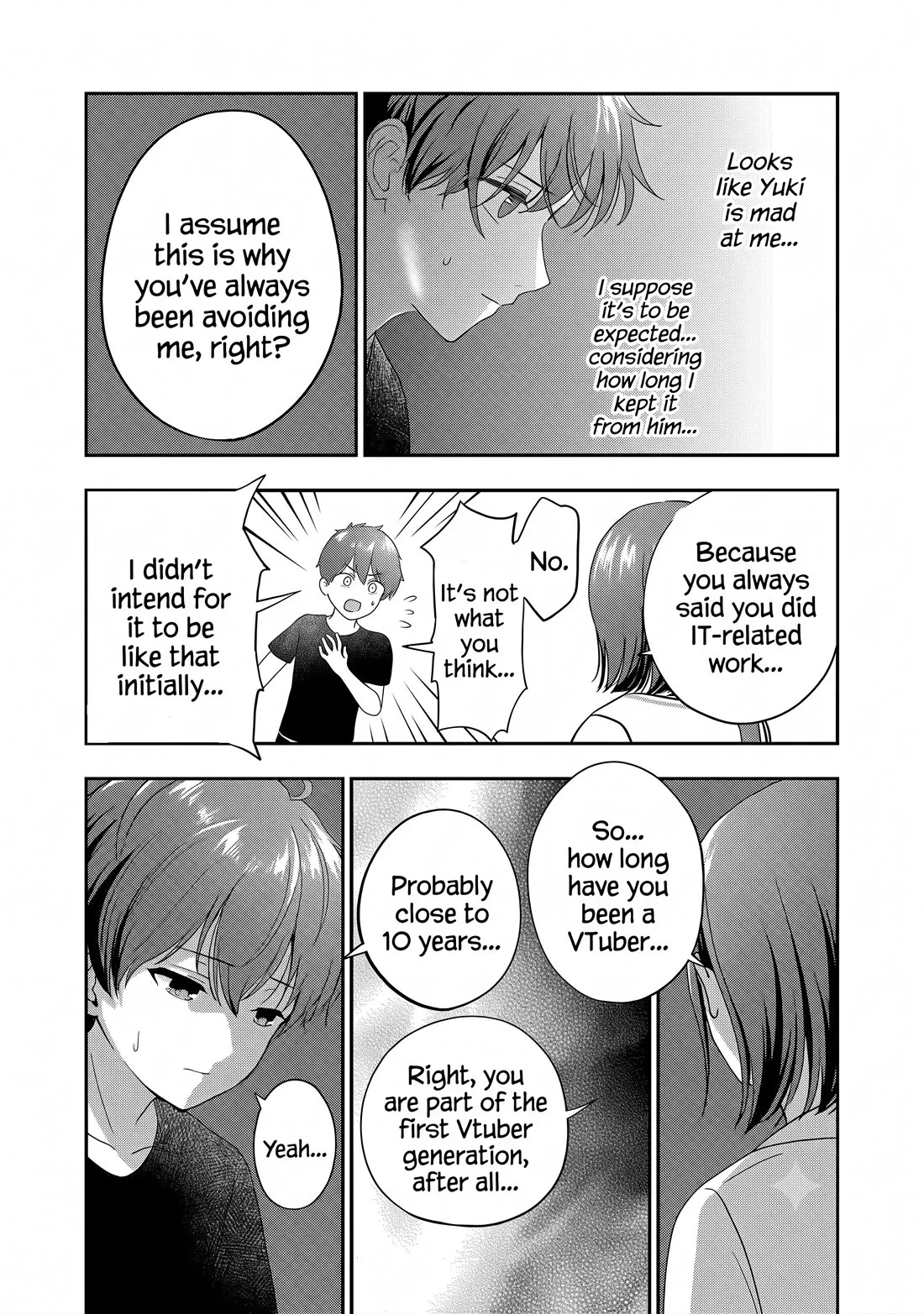 Shitsurenshita node Vtuber Hajimetara Toshiue no Onee-san ni Motemashita Chapter 24 page 9
