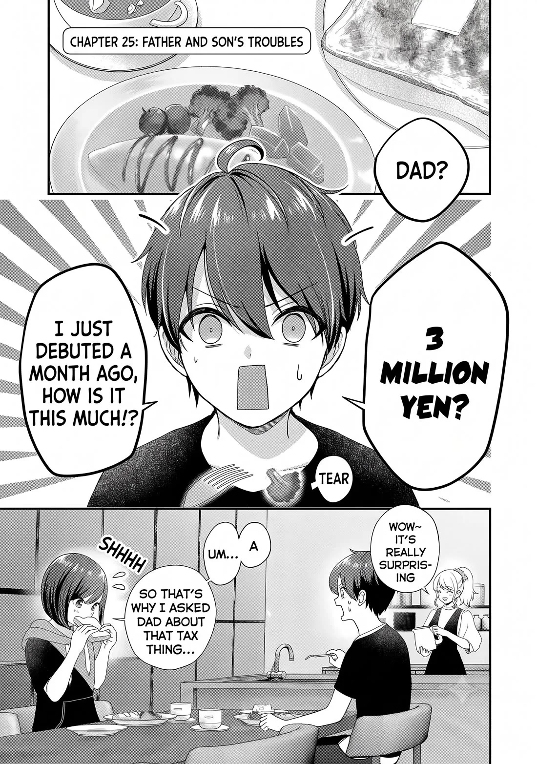 Shitsurenshita node Vtuber Hajimetara Toshiue no Onee-san ni Motemashita Chapter 25 page 1