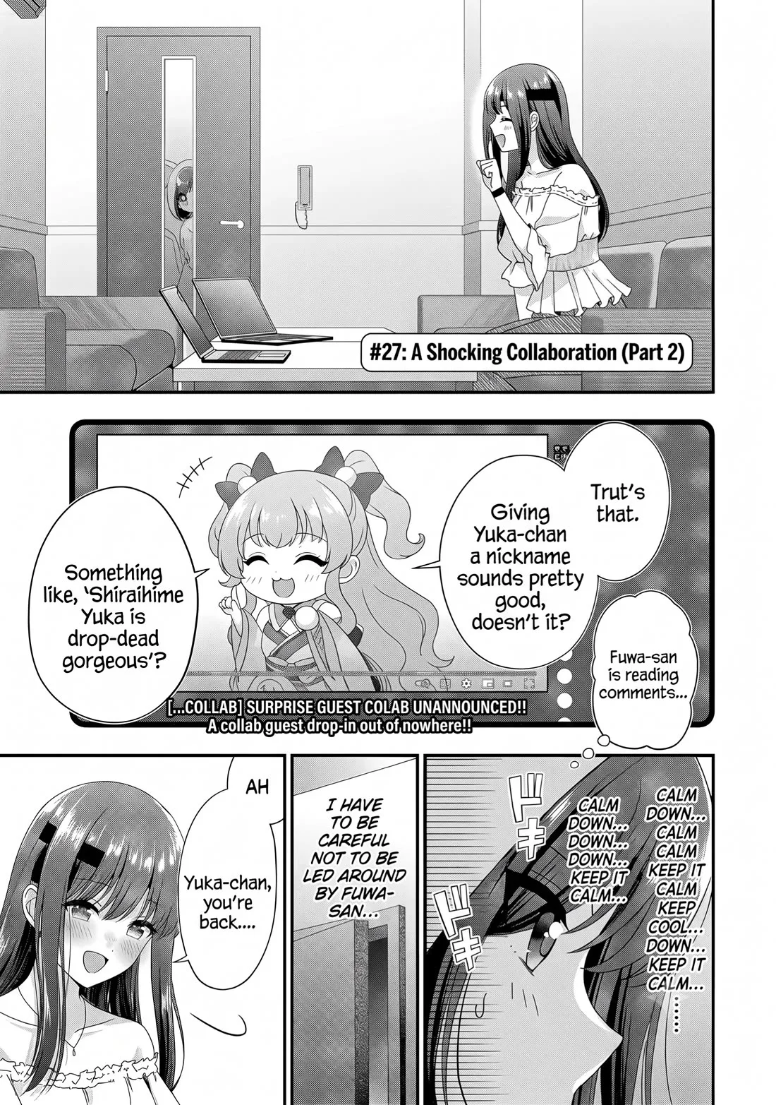 Shitsurenshita node Vtuber Hajimetara Toshiue no Onee-san ni Motemashita Chapter 27 page 1