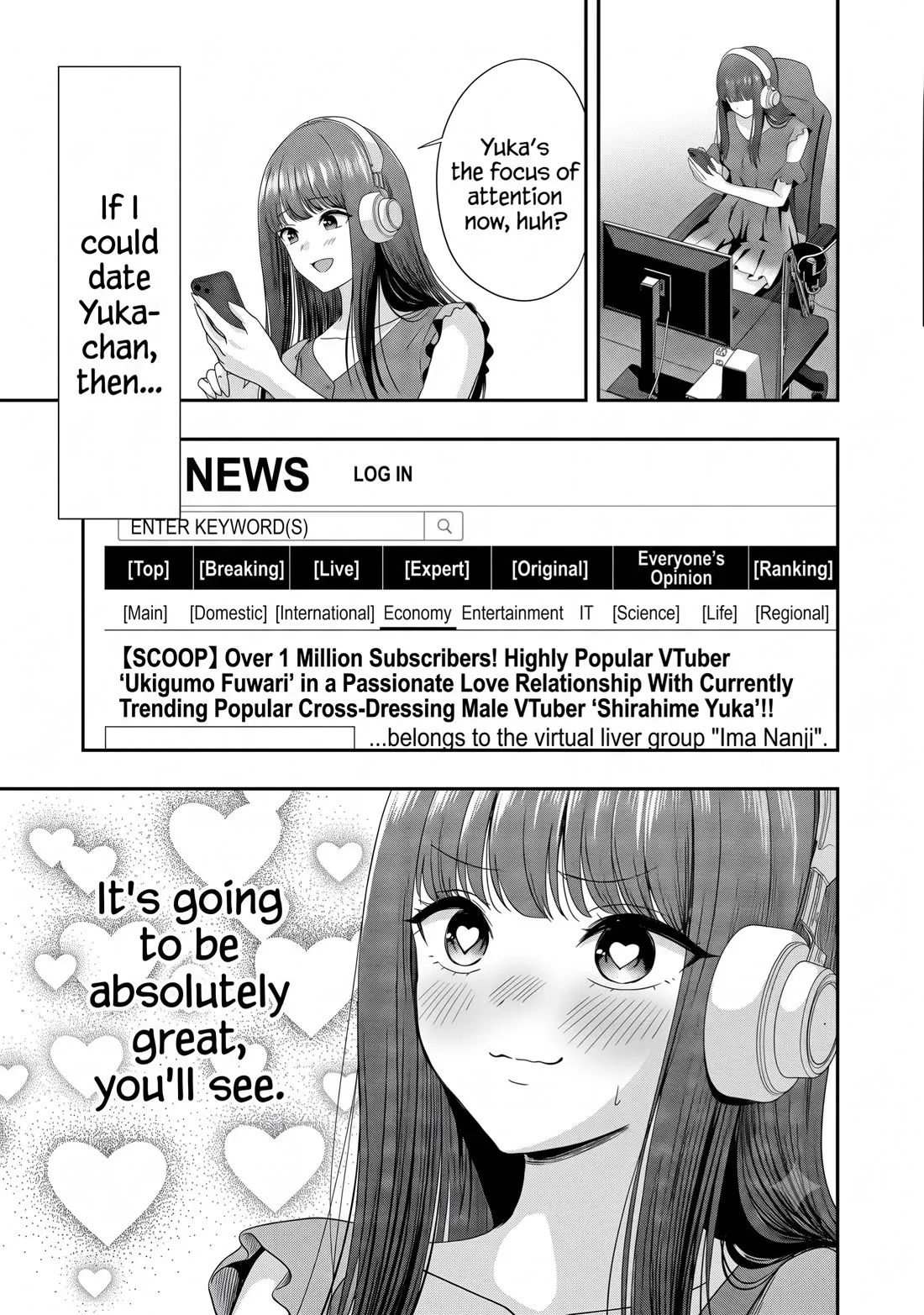 Shitsurenshita node Vtuber Hajimetara Toshiue no Onee-san ni Motemashita Chapter 30 page 21