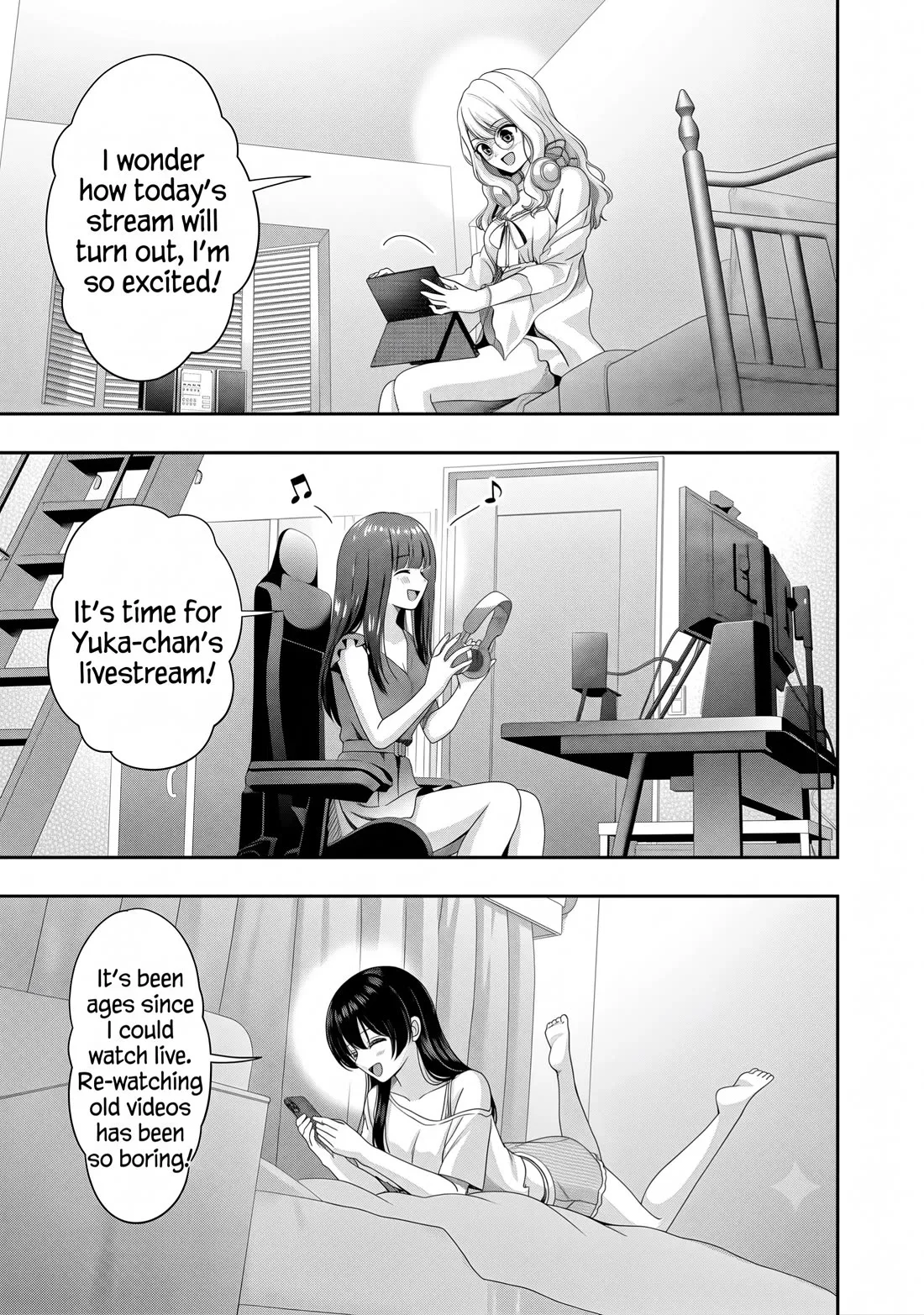 Shitsurenshita node Vtuber Hajimetara Toshiue no Onee-san ni Motemashita Chapter 30 page 3