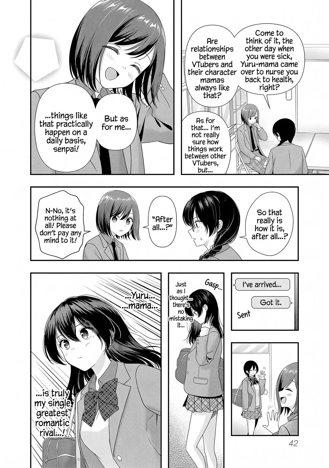 Shitsurenshita node Vtuber Hajimetara Toshiue no Onee-san ni Motemashita Chapter 38 page 12