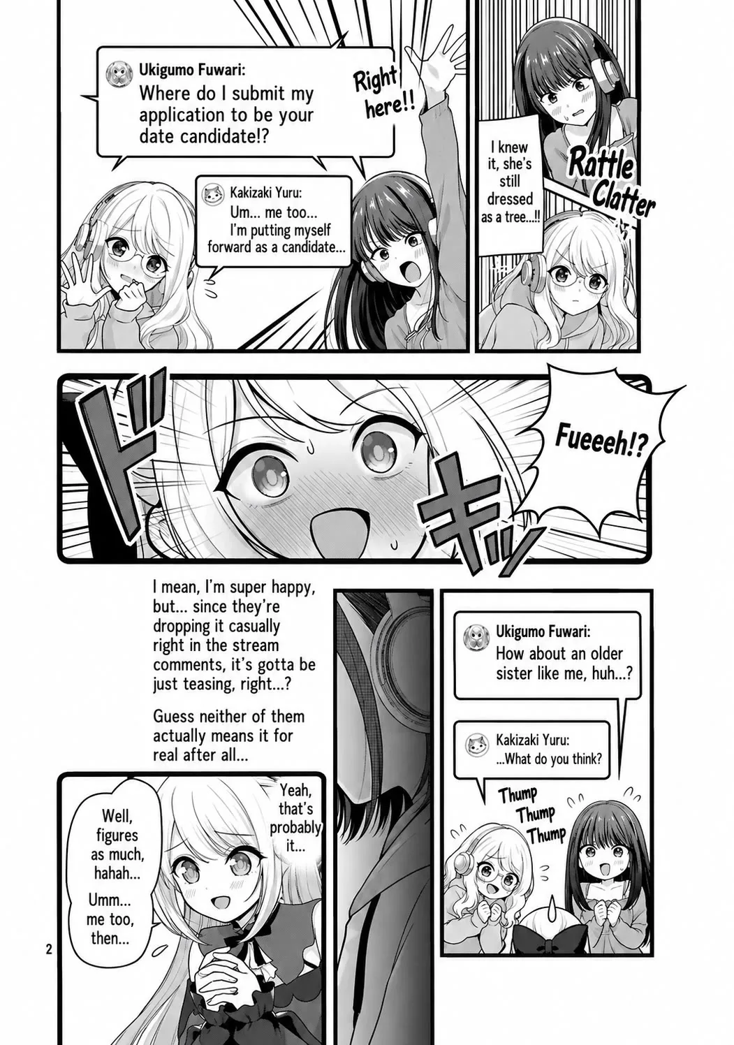 Shitsurenshita node Vtuber Hajimetara Toshiue no Onee-san ni Motemashita Chapter 39 page 2