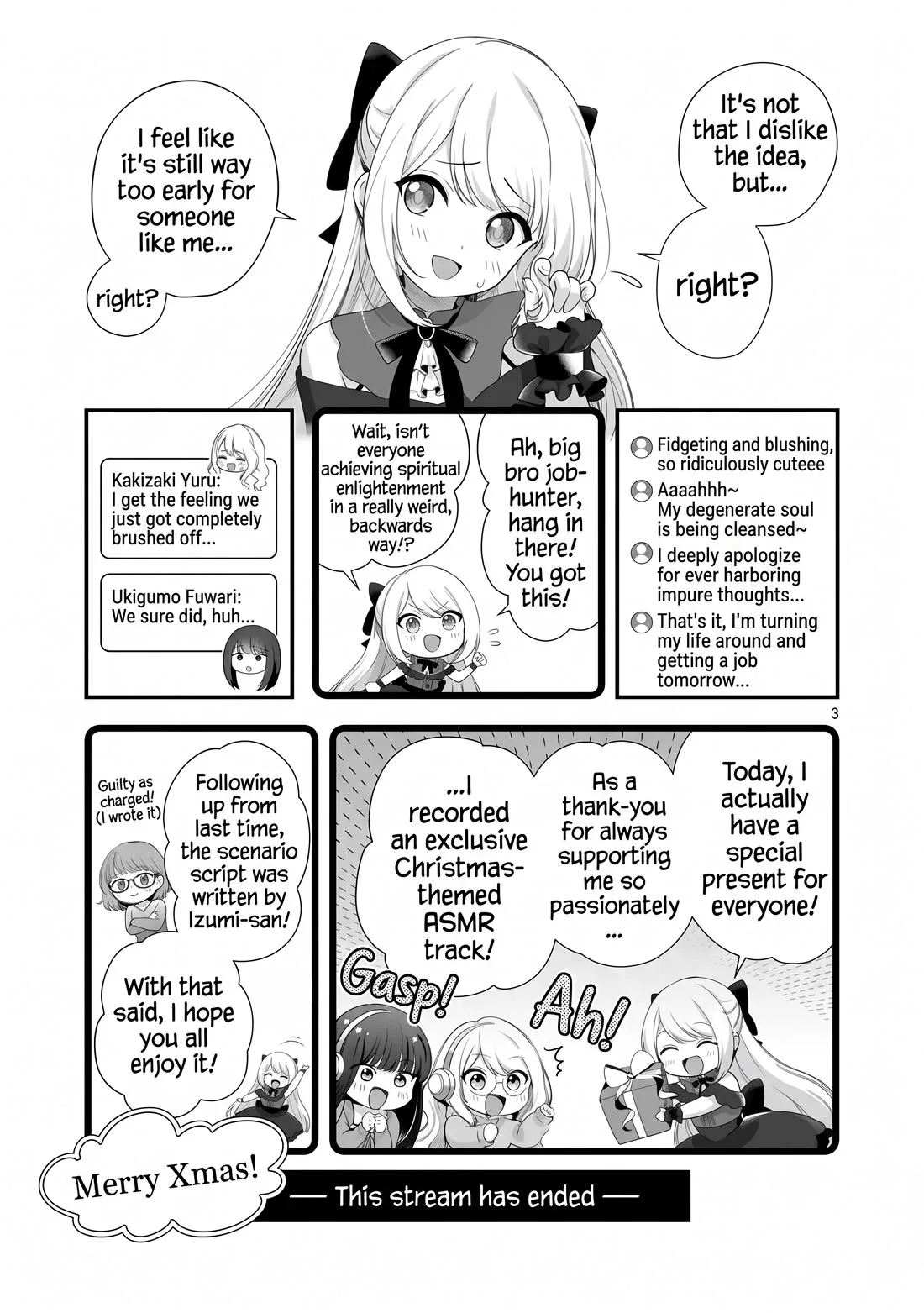 Shitsurenshita node Vtuber Hajimetara Toshiue no Onee-san ni Motemashita Chapter 39 page 3