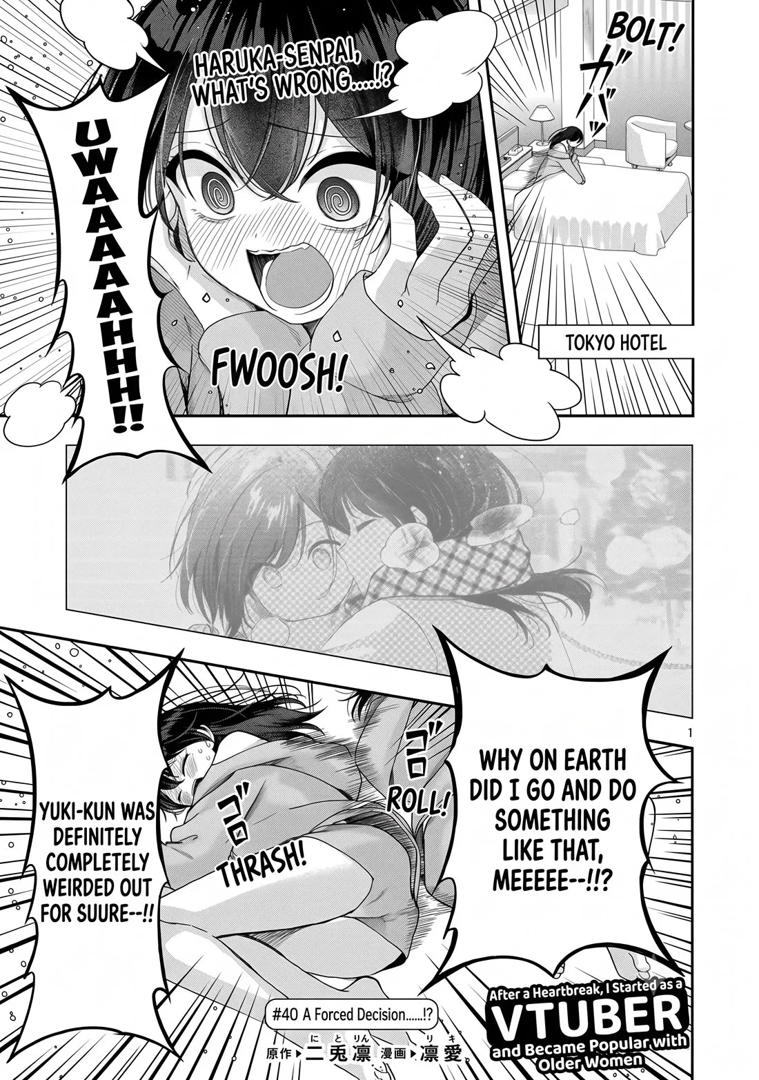 Shitsurenshita node Vtuber Hajimetara Toshiue no Onee-san ni Motemashita Chapter 40 page 1