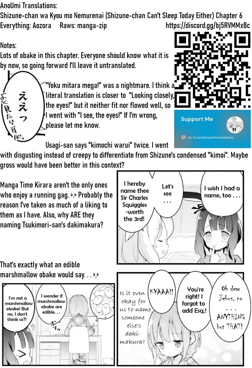 Shizune-chan can't sleep today either Chapter 6 page 9