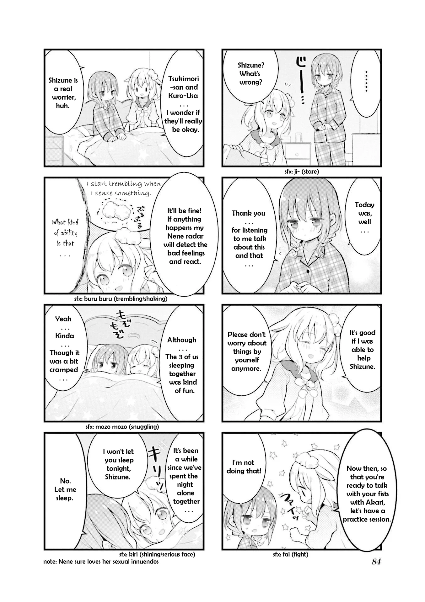 Shizune-chan can't sleep today either Chapter 9 page 8