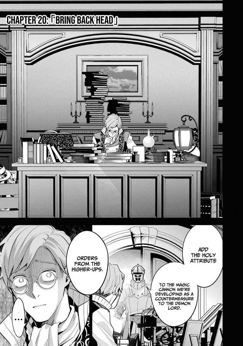 Shokei Sareta Kenja wa Lich ni Tensei Shite Shinryaku Sensou o Hajimeru Chapter 20 page 1