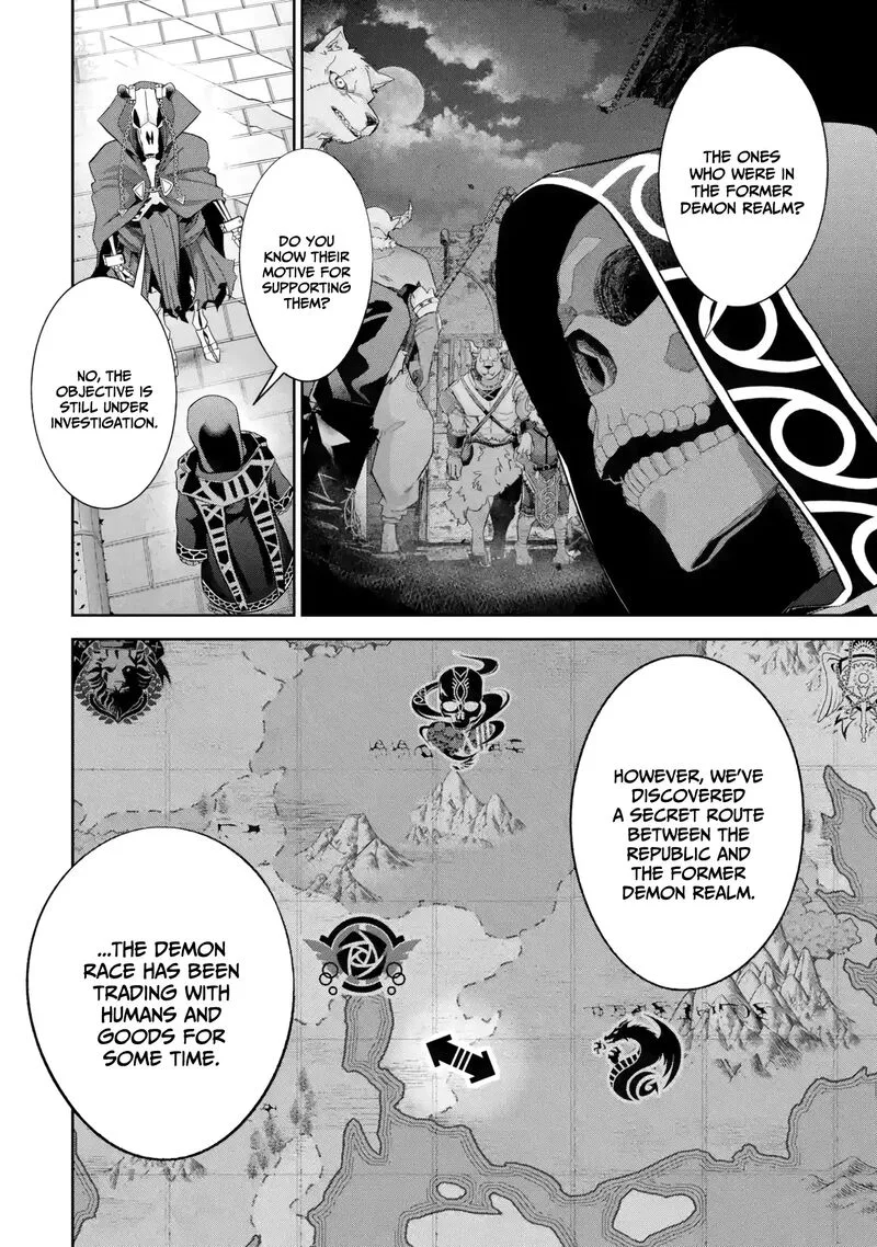 Shokei Sareta Kenja wa Lich ni Tensei Shite Shinryaku Sensou o Hajimeru Chapter 49 page 18