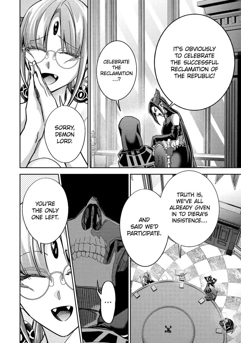 Shokei Sareta Kenja wa Lich ni Tensei Shite Shinryaku Sensou o Hajimeru Chapter 59 page 25