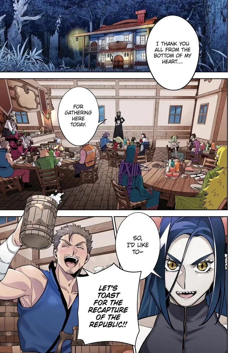 Shokei Sareta Kenja wa Lich ni Tensei Shite Shinryaku Sensou o Hajimeru Chapter 61 page 1